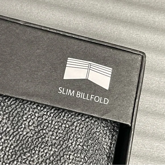 Michael Kors JetSet Mens Slim Billfold Wallet Black NIB 6 Card Slots Luxury Gift